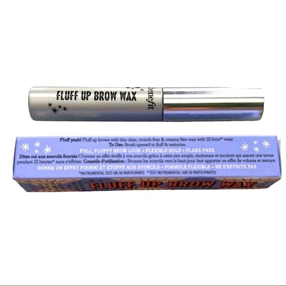 2/$20! Benefit Cosmetics Fluff Up Brow Wax Deluxe Sample Size New! - Picture 3 of 5